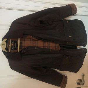 Barbour Beadnell Waxed Jacket - Rustic Size US 6
